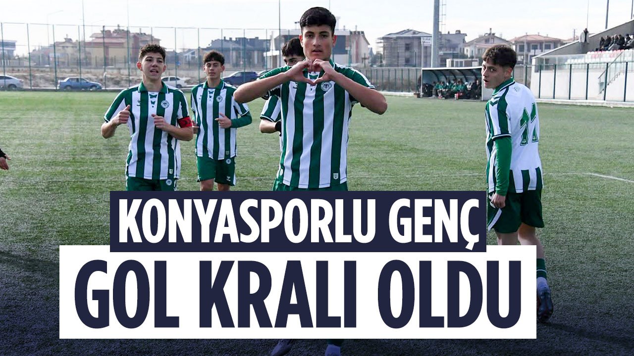 Konyasporlu gol kralından inanılmaz istatistik: Sezonu 37 golle kapattı