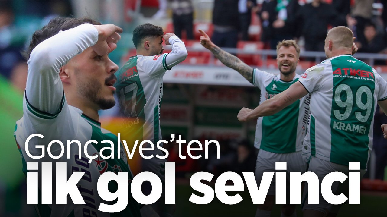Gonçalves ilk golünü attı