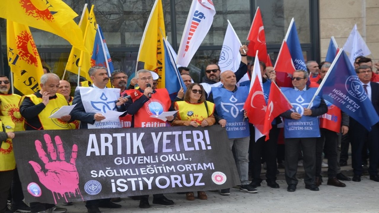 Şanlıurfa’nın Siverek ilçesinde lisede yaşanan silahlı saldırıya sendikalardan ortak tepki