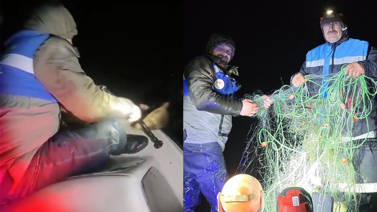 Konya'nın bu ilçesinde kaçak avcılığa geçit yok: 800 metrelik ağ imha edildi!