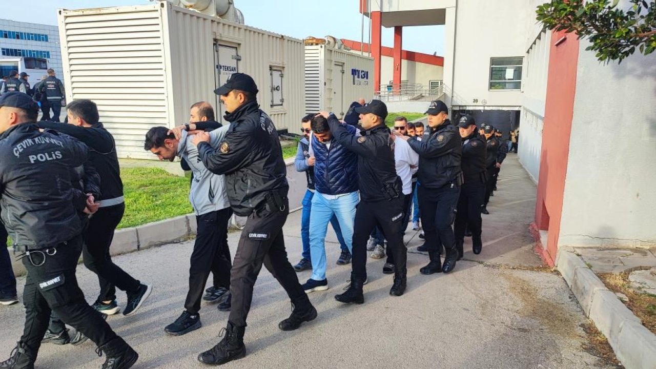 Konya dahil 8 ilde geniş çaplı operasyon: “Bayğaralar” çökertildi, 287 şüpheli adliyede