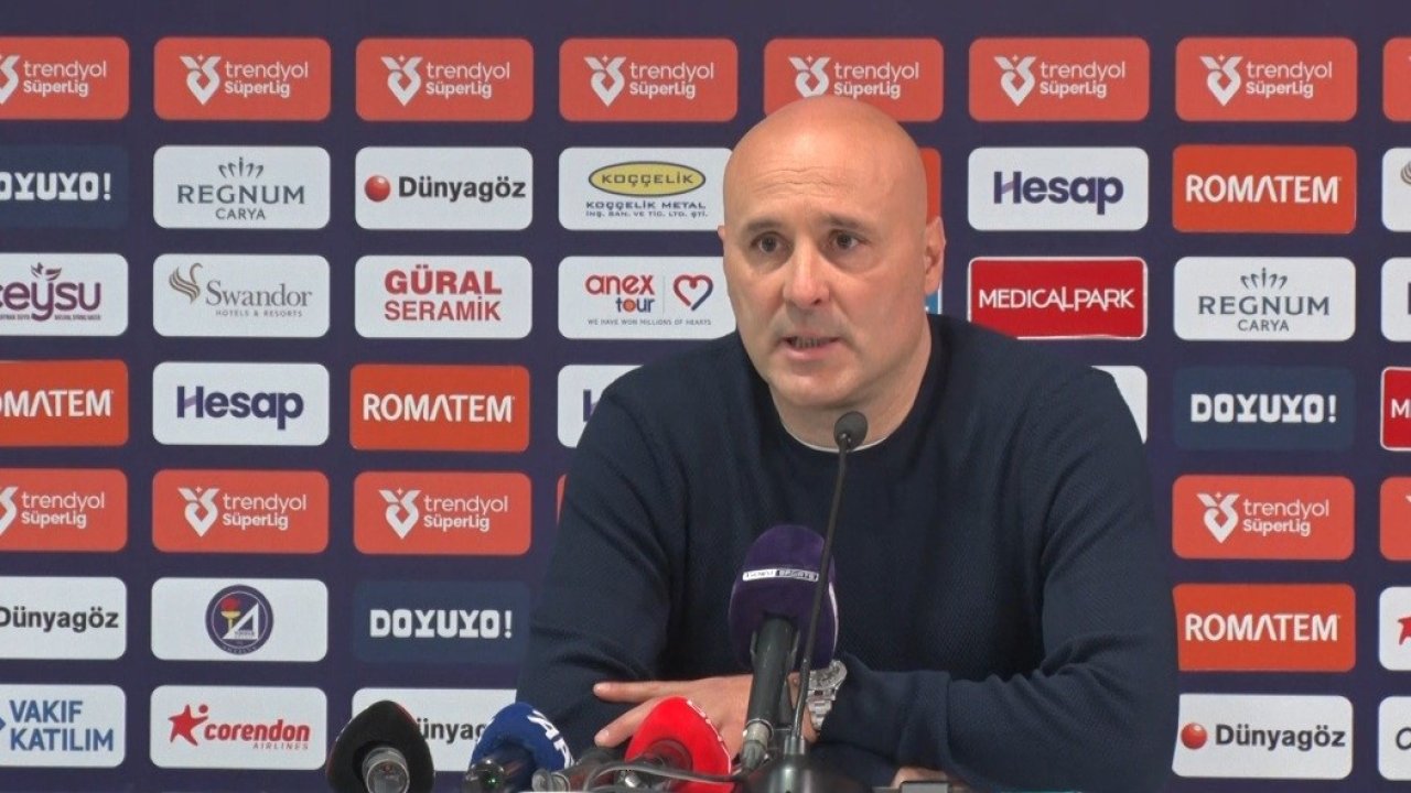 Antalyaspor Teknik Direktörü Sami Uğurlu Konyaspor maçının ardından konuştu