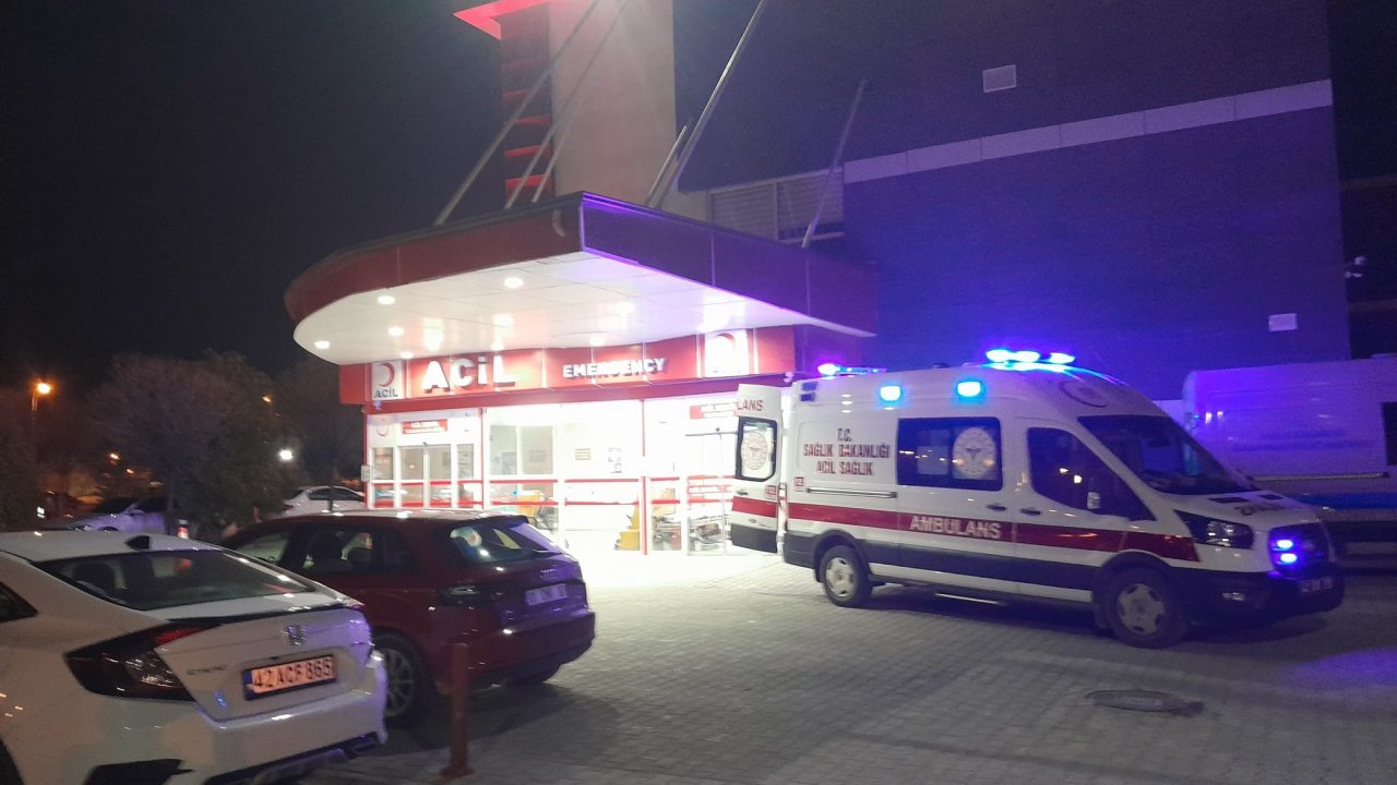 Konya'da iki otomobil çarpıştı: 4 yaralı