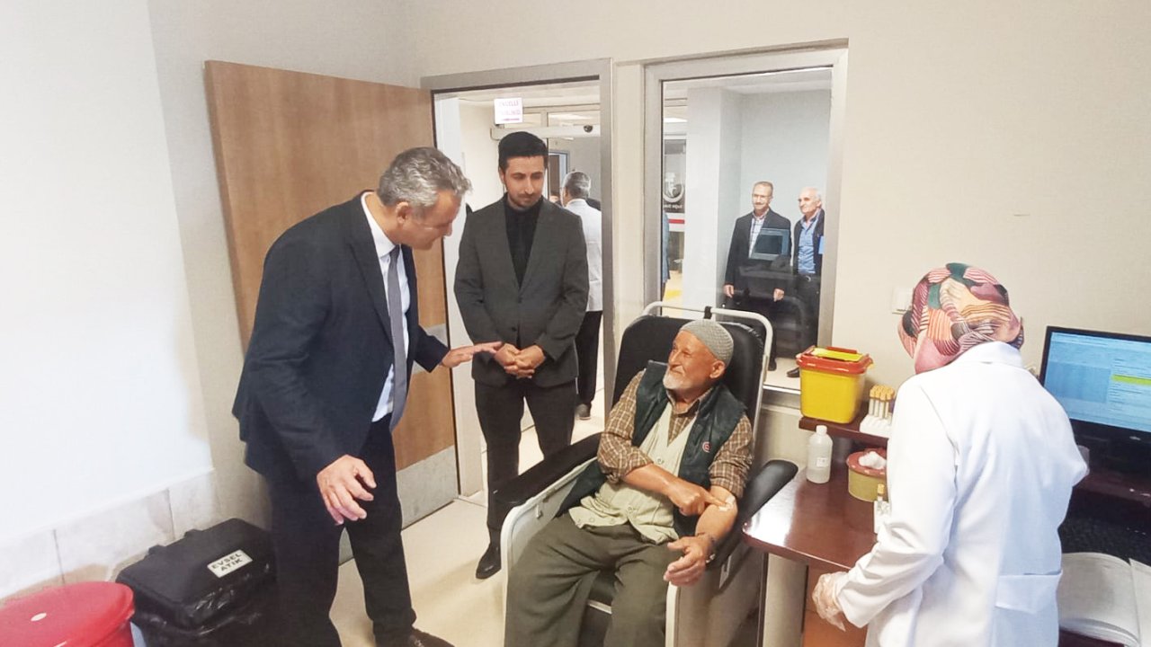 Konya İl Sağlık Müdürü Güneysınır’da! Sağlık hizmetleri yerinde incelendi!