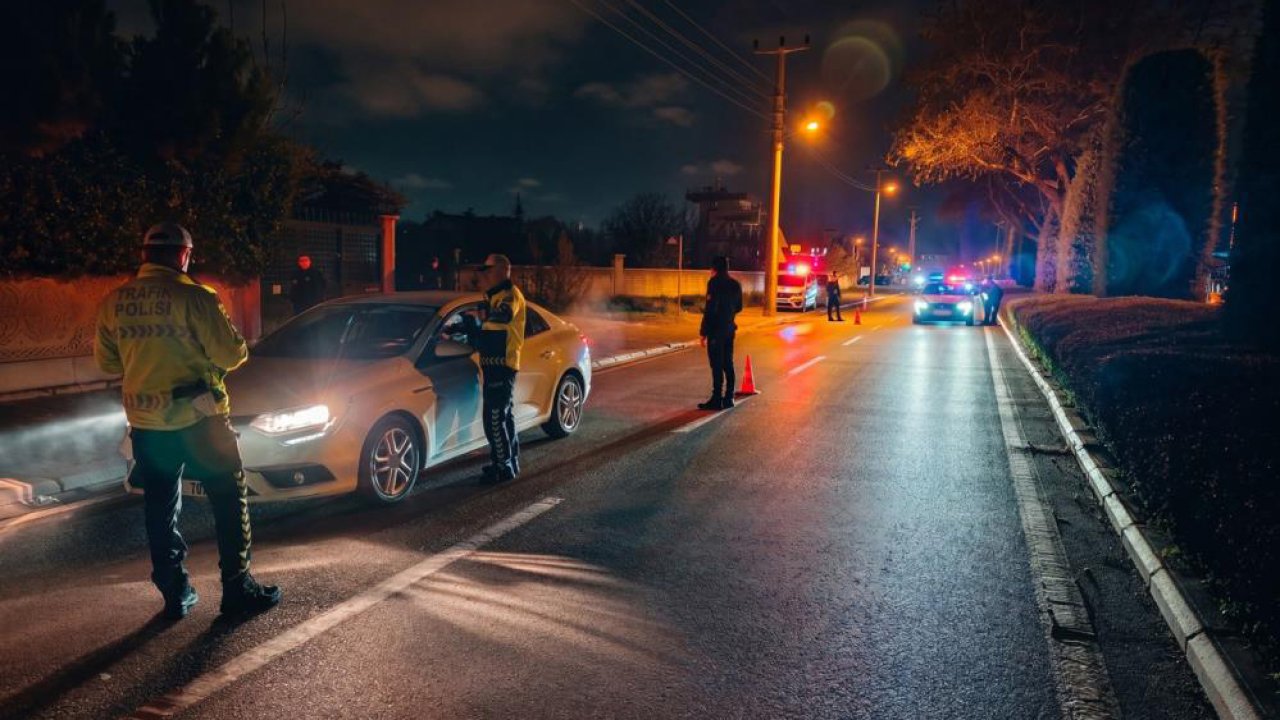Konya’da gece boyu “Huzur” uygulaması: Polis alarmdaydı