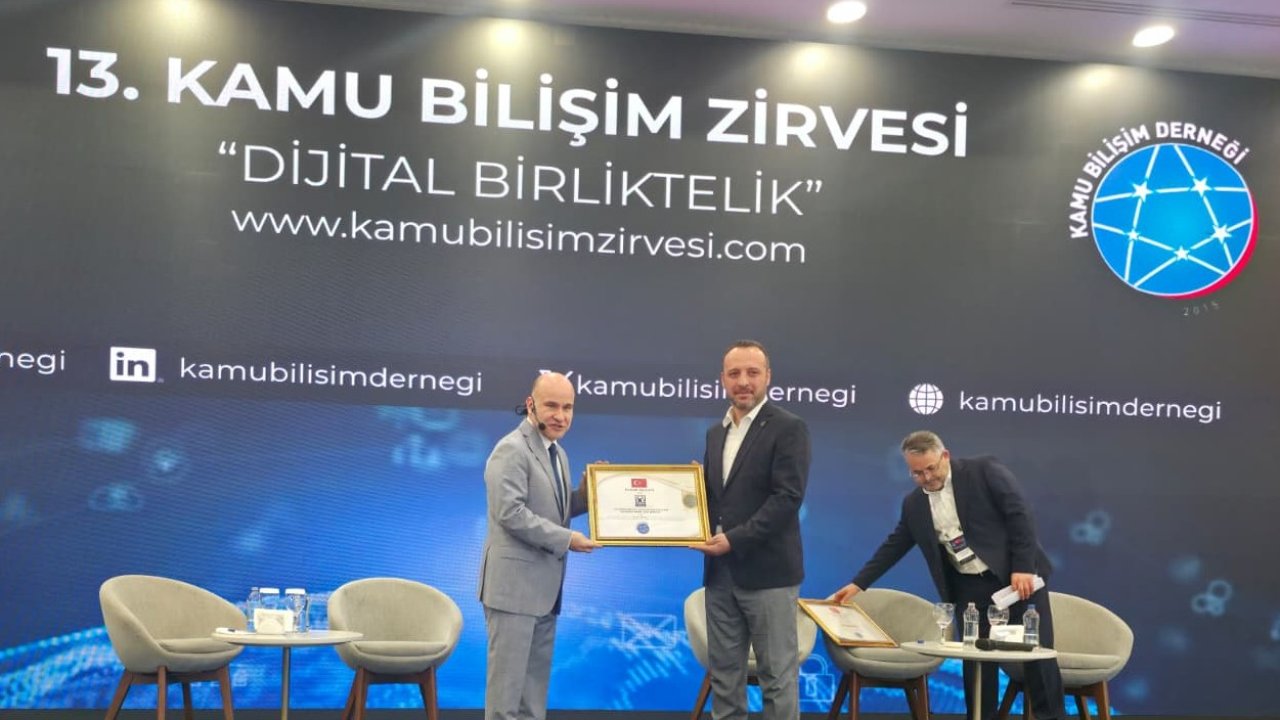 KOSKİ'ye Antalya'da başarı belgesi verildi