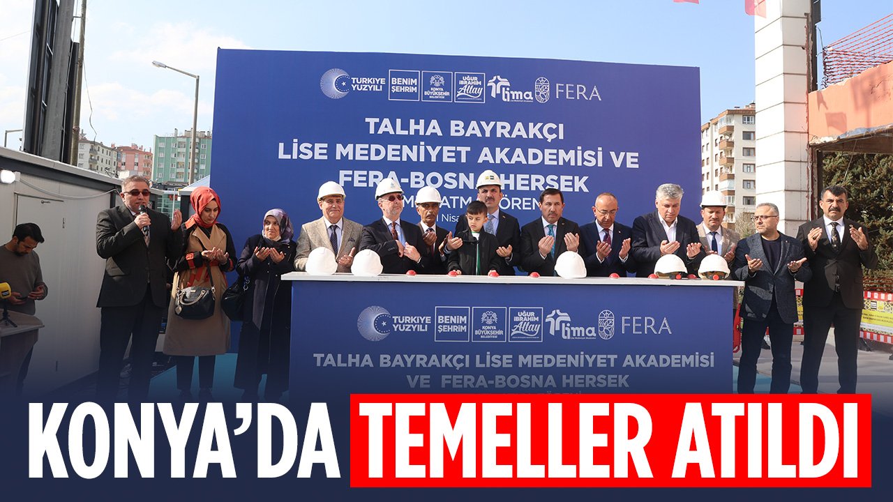 Konya Büyükşehir'den gençliğe yatırım: 2 projenin startı verildi