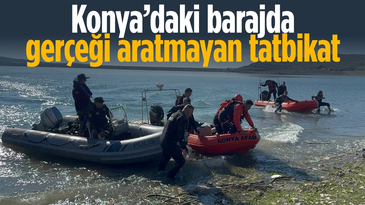 Konya’da 154 personel ve 38 araçla dev arama kurtarma tatbikatı