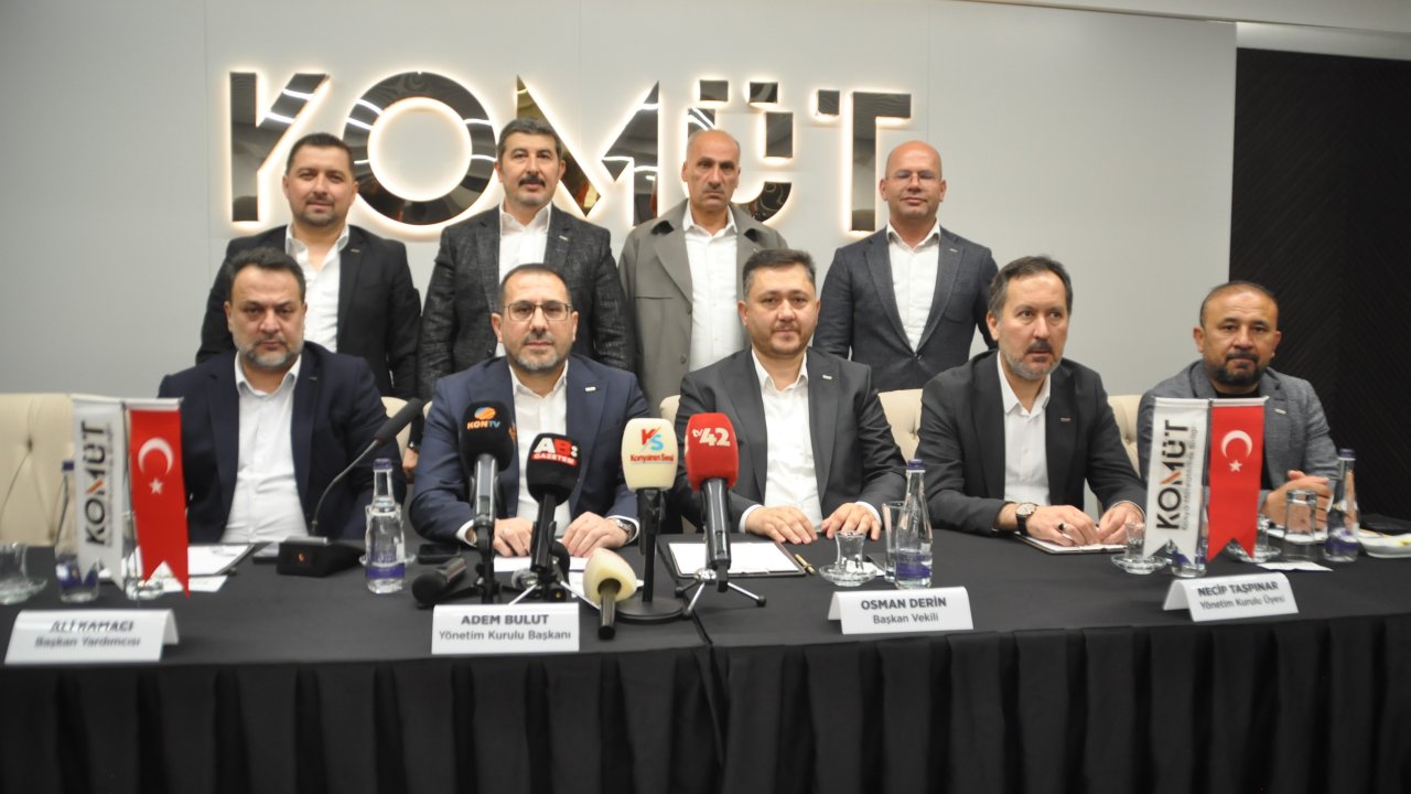 KOMÜT’te inşaat sektörü konuşuldu: Konya’ya 2 milyar TL’lik dev proje dikkat çekti!