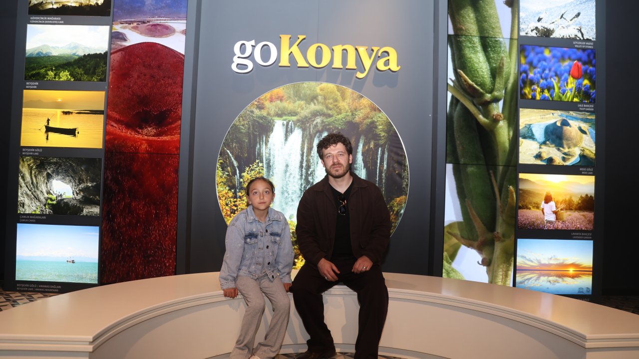 Okulunun tek öğrencisi ve öğretmenine Konya Büyükşehir'den 23 Nisan Sürprizi