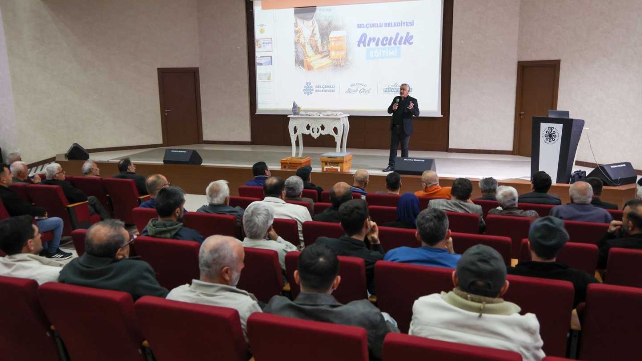 Selçuklu Belediyesi’nden üreticiye büyük destek: Konya'da arıcılık eğitimi ve hibe programı yoğun ilgi görüyor!