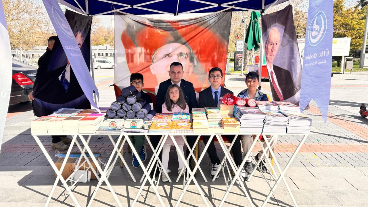 Konya'da Ülkü Ocaklarından anlamlı sergi