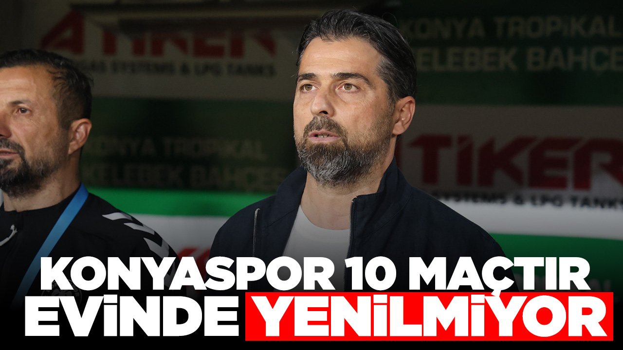 Konyaspor 10 maçtır evinde yenilmiyor