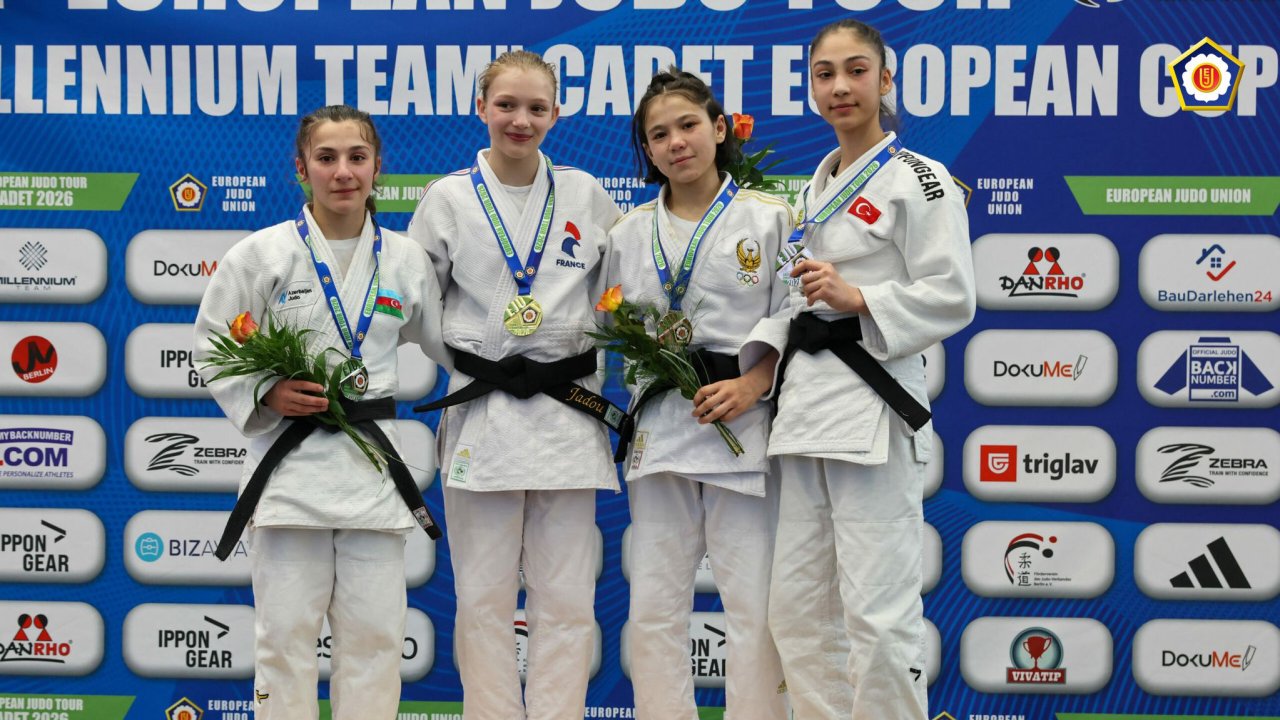 Berlin’de büyük gurur! Konyalı Havva Sena Tokmak Avrupa Kupası’nda kürsüye çıktı