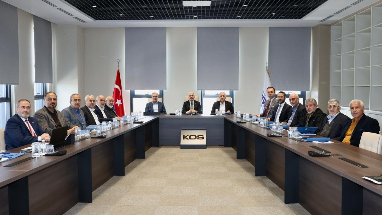 Konya OSB’de kritik zirve: Yeni yatırımlar ve kararlar masada!