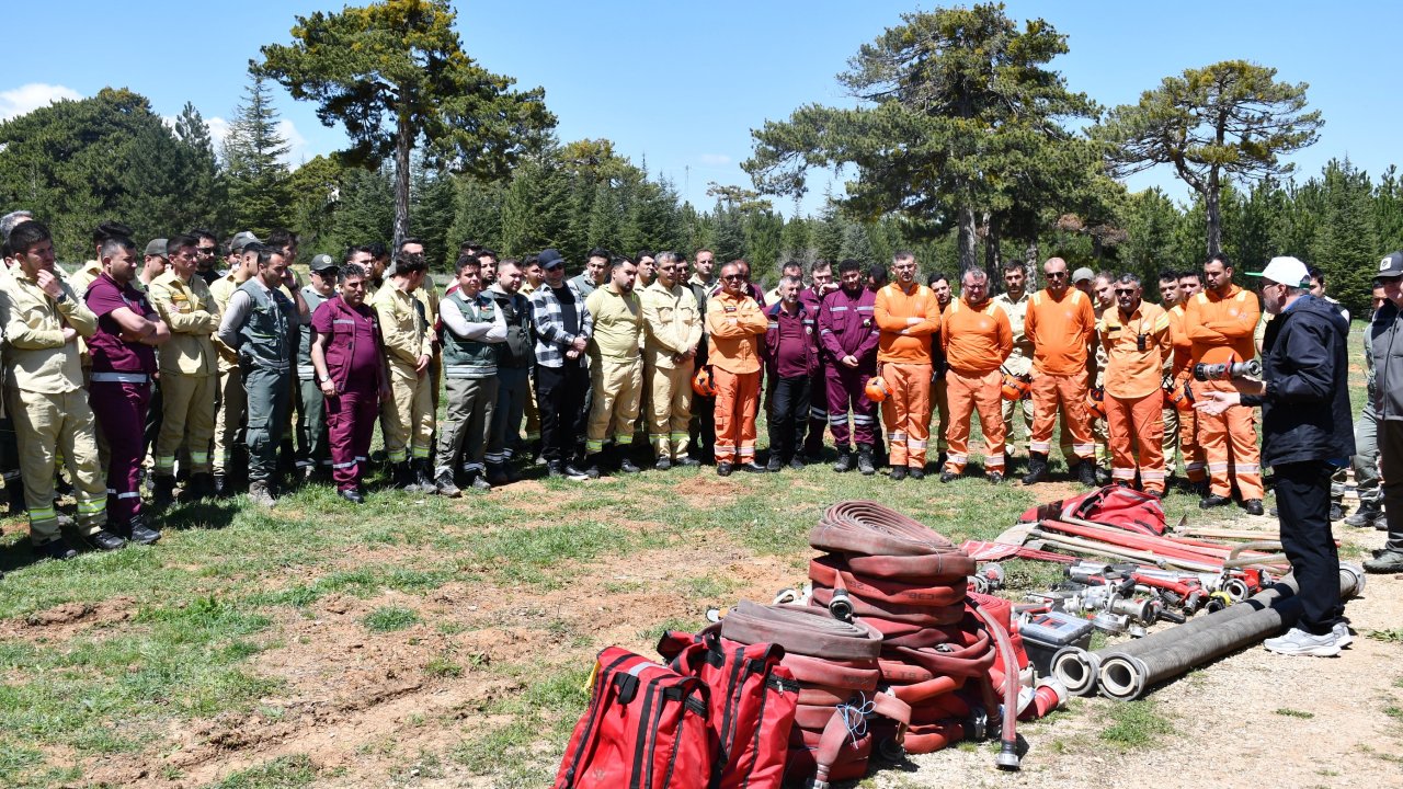 Konya'da Yaren Arama Kurtarma, orman yangınlarına karşı gücünü artırdı!