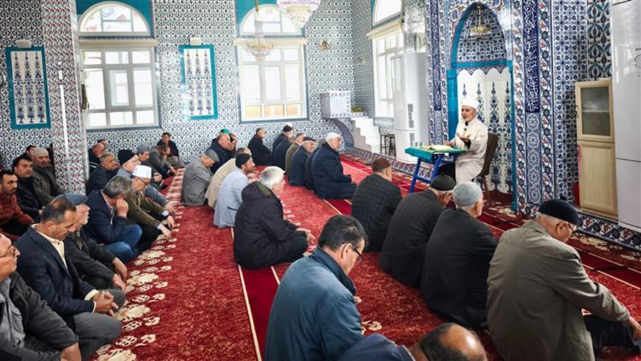 Konya'nın o ilçesinde şükür duası programı yapıldı!