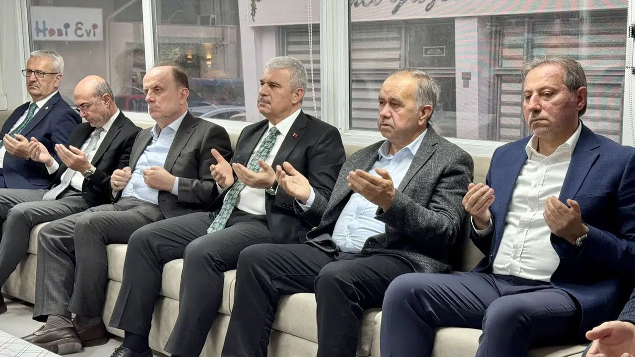 Mehmet Günbaş’a Konya protokolünden taziye ziyareti