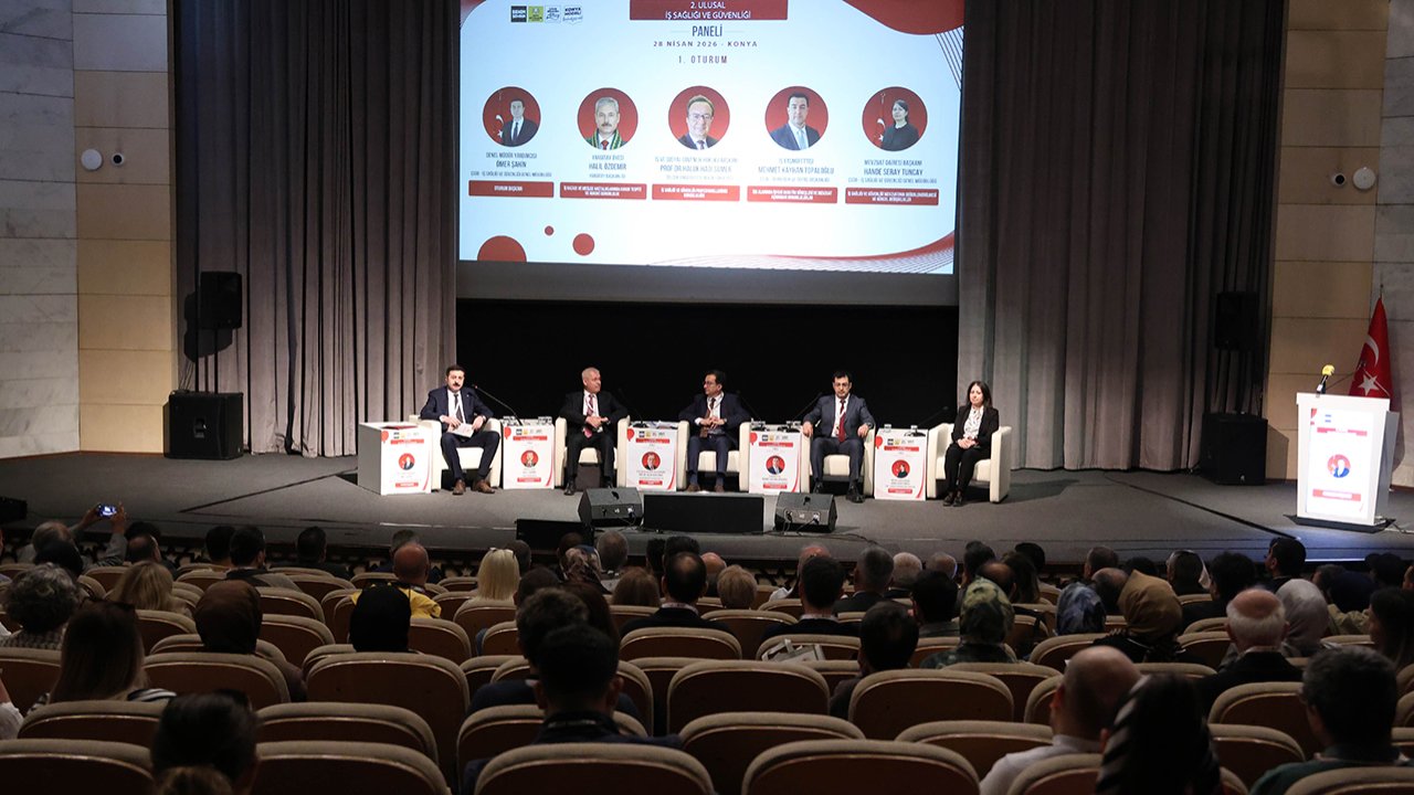 Konya’da hayat kurtaran panel! İş güvenliğinde yeni dönemin şifreleri açıklandı