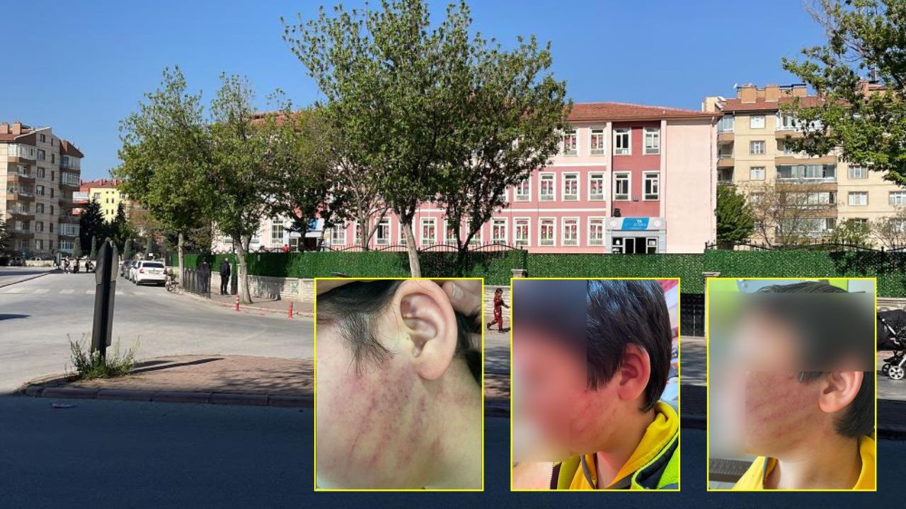 Konya’da okulda dehşet: Sıra tartışması büyüdü, aile sınıfa girip 2 çocuğu darp etti!