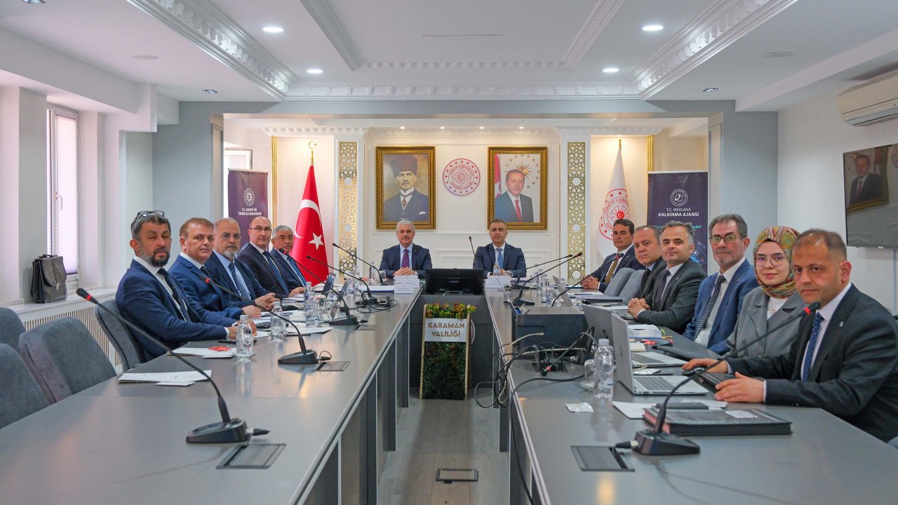 MEVKA yönetim kurulu Karaman’da toplandı! Bölgesel kalkınma için kritik kararlar!