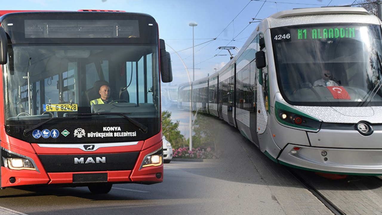 Konya’da 1 Mayıs düzenlemesi: Toplu ulaşımda değişiklik
