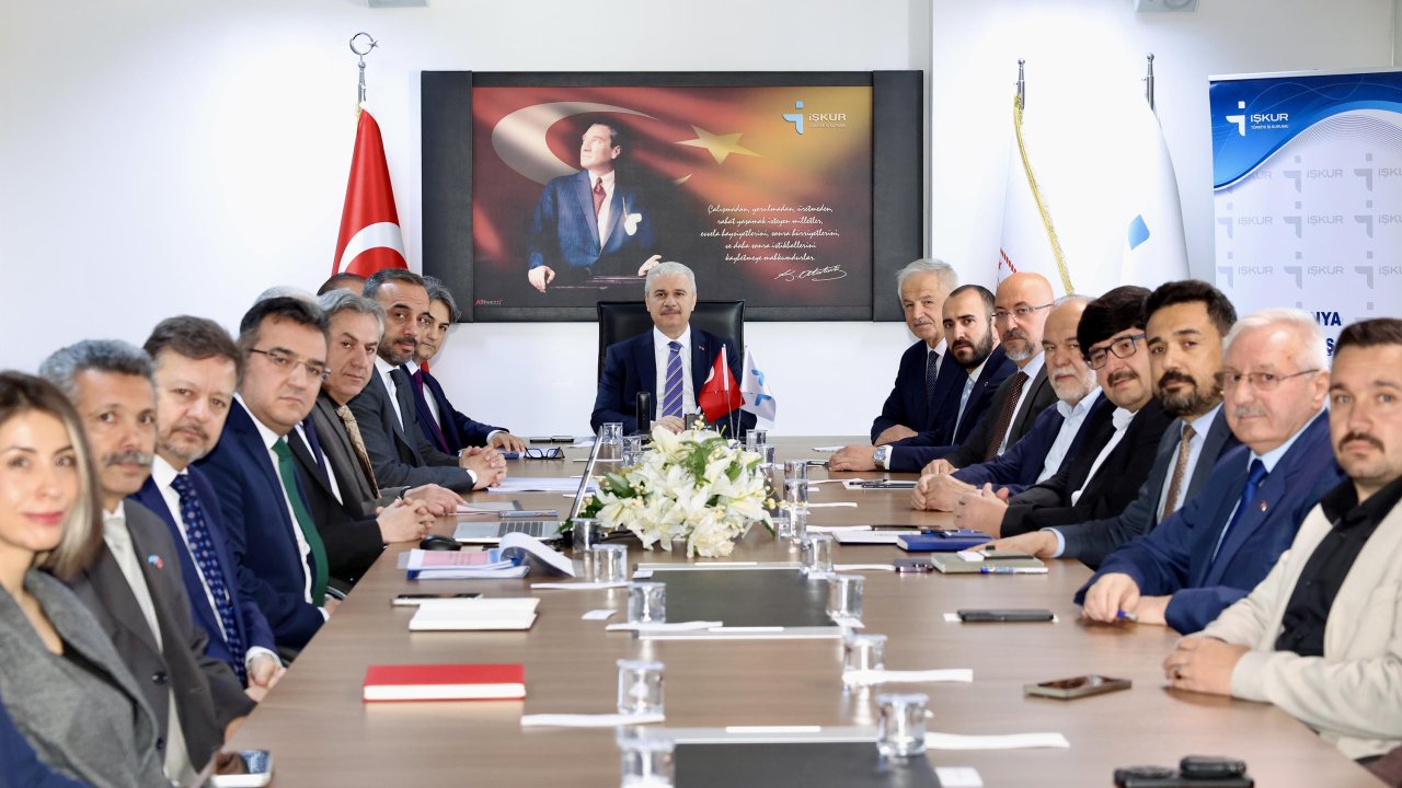 Konya'da İl istihdam ve Mesleki Eğitim Kurulu toplantısı yapıldı!