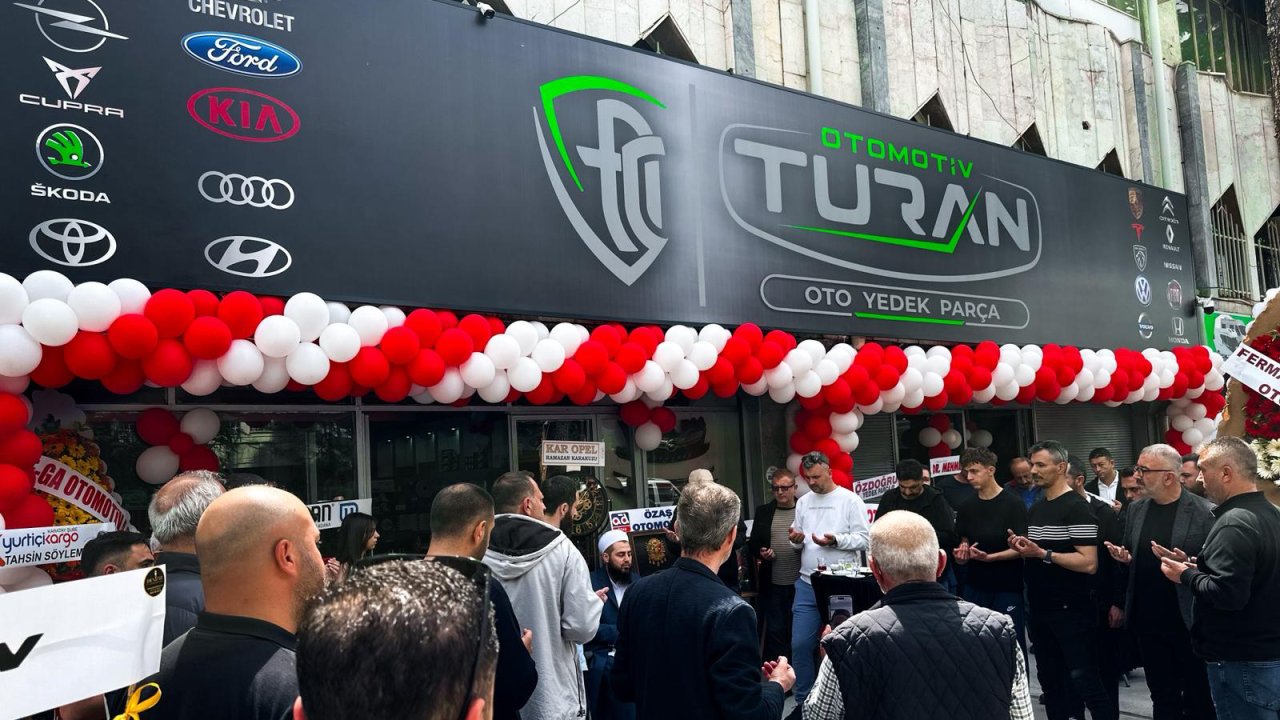 Kaporta ve mekanik aynı çatı altında: Turan Oto Yedek Parça açıldı