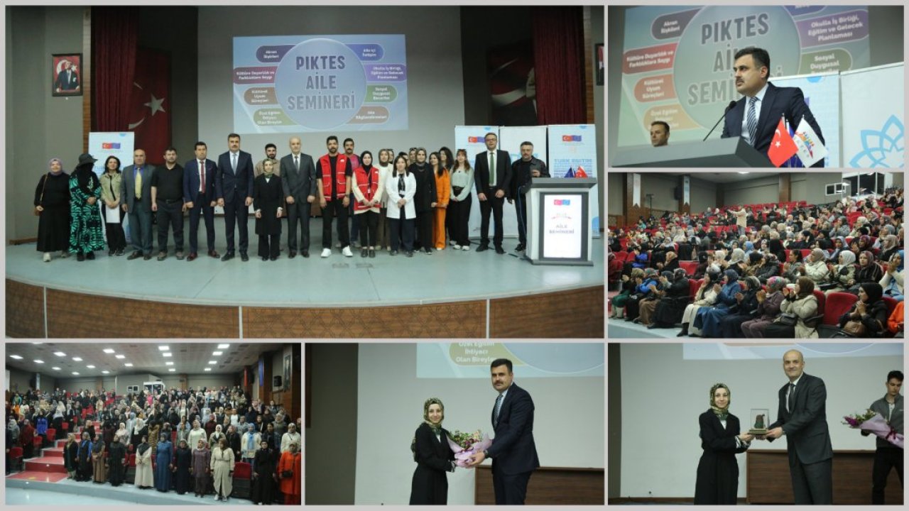 Konya’da PİKTES aile semineri düzenlendi! Akran nezaketi vurgusu öne çıktı!
