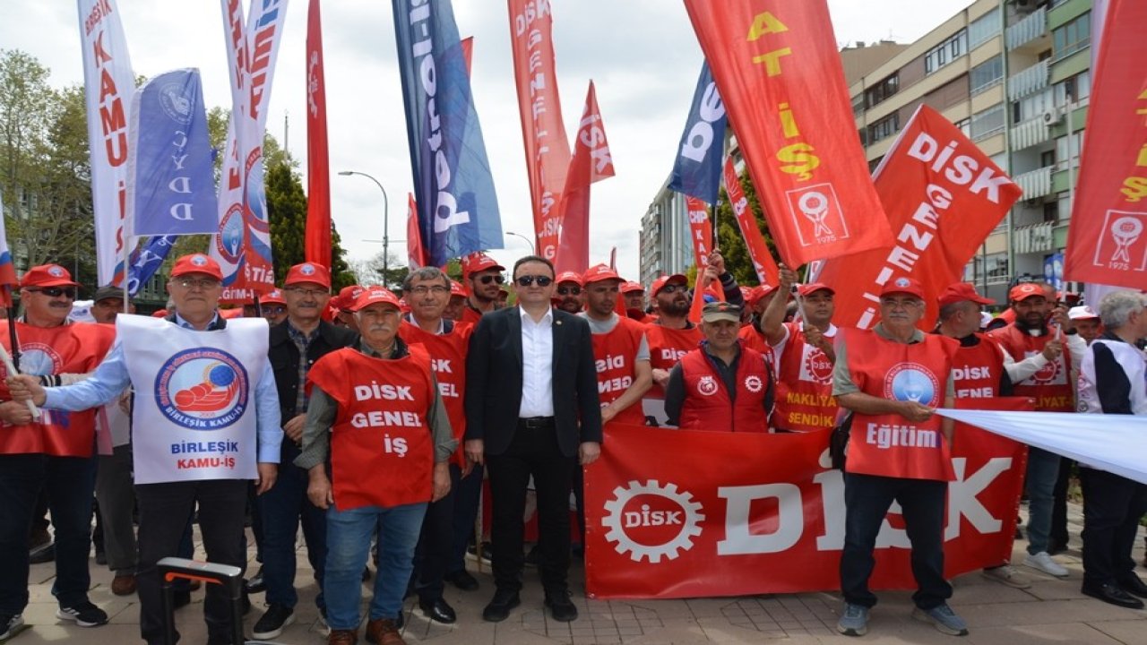 Konya’da, 1 Mayıs coşkulu kutlandı