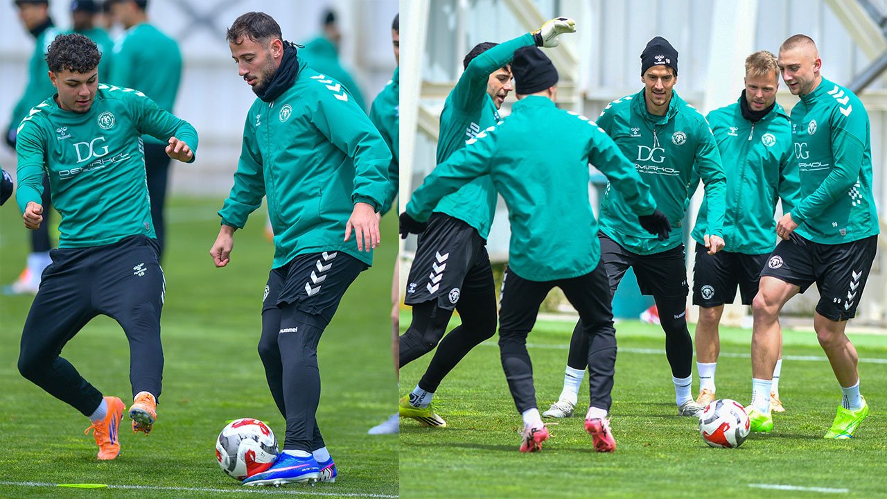Konyaspor’da kritik gece öncesi son hazırlık tamam! Beşiktaş maçı kapıda!