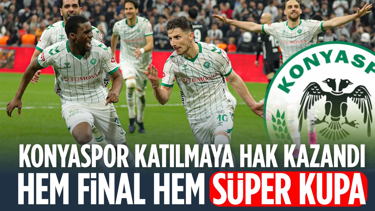 Konyaspor Süper Kupa'ya katılmaya hak kazandı