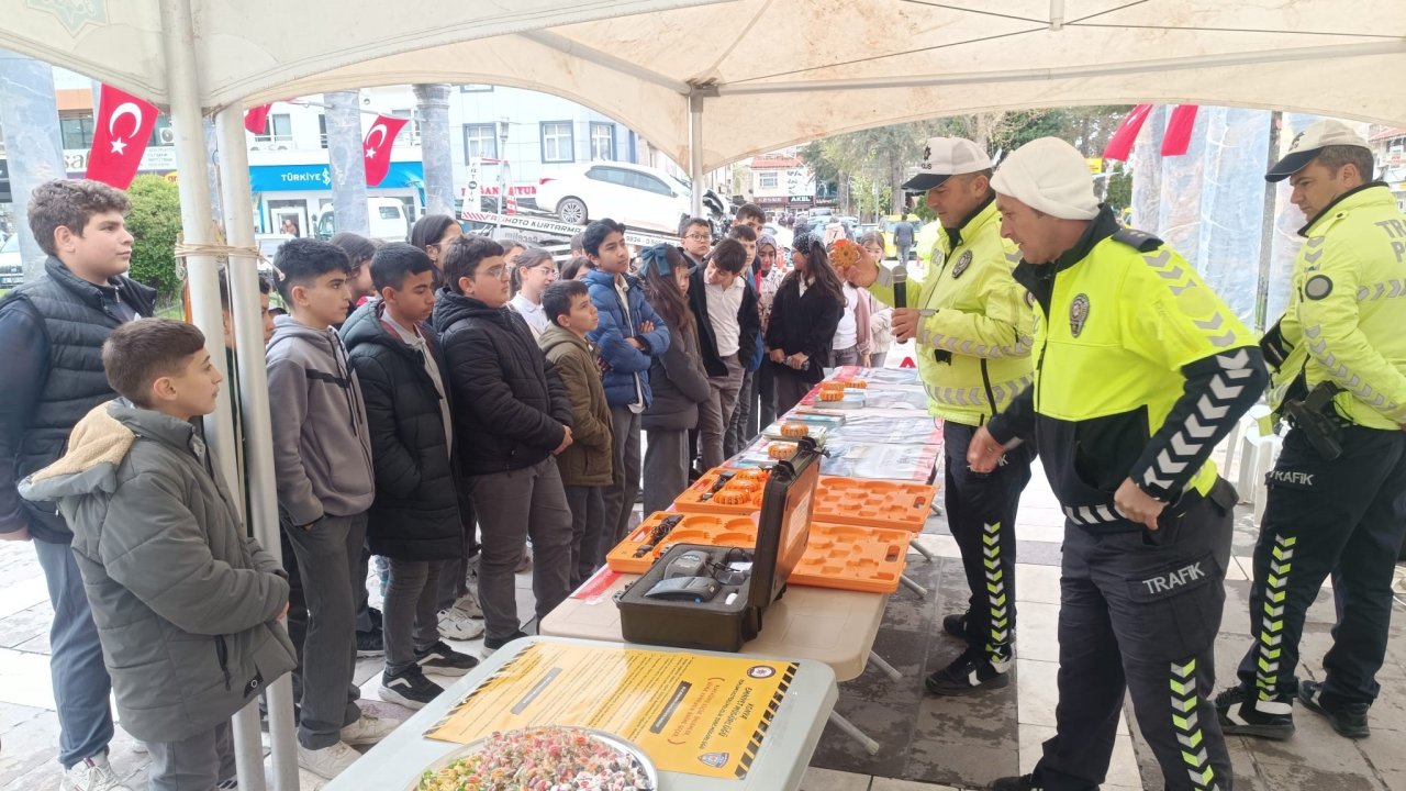 Konya'nın bu ilçesinde Trafik Haftası etkinlikleri düzenlendi!