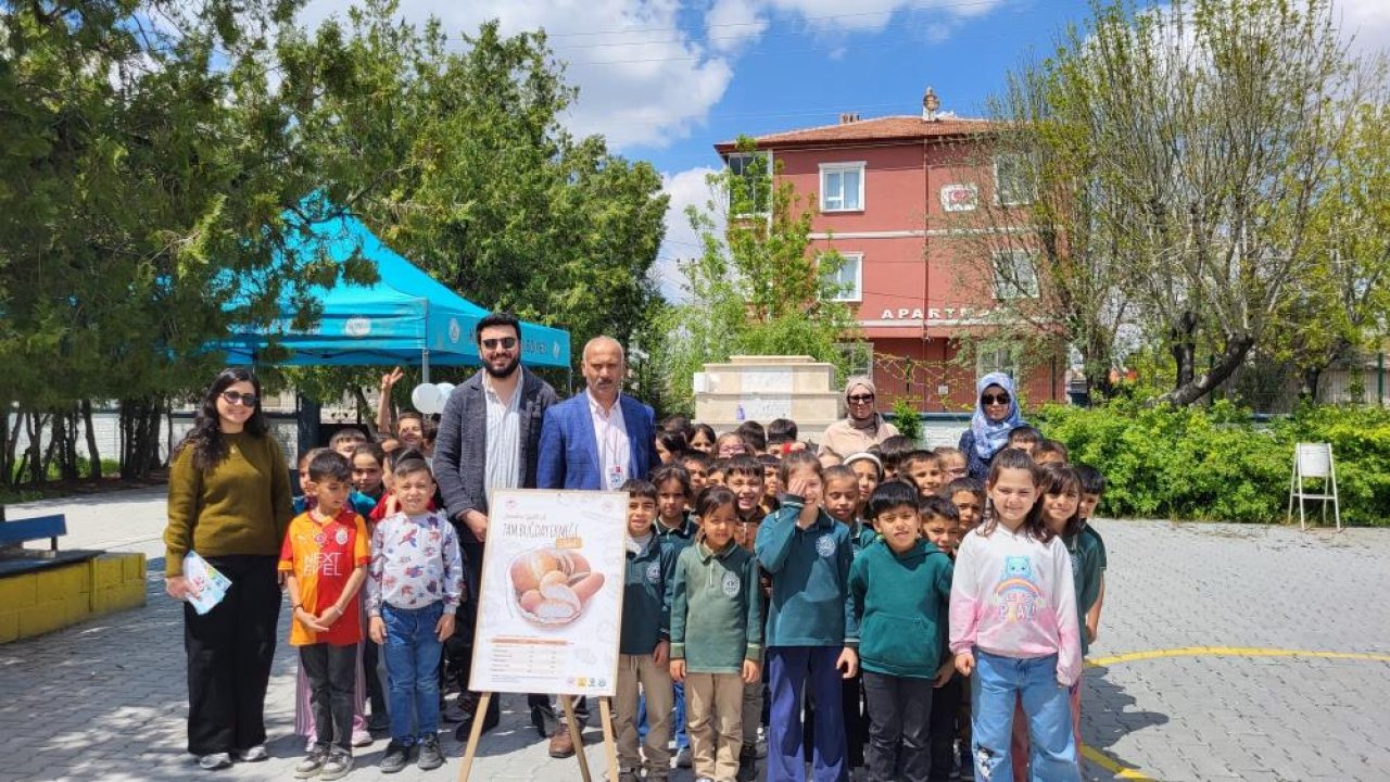 Karapınar’da miniklere sağlık dersi! Gelecek için büyük adım