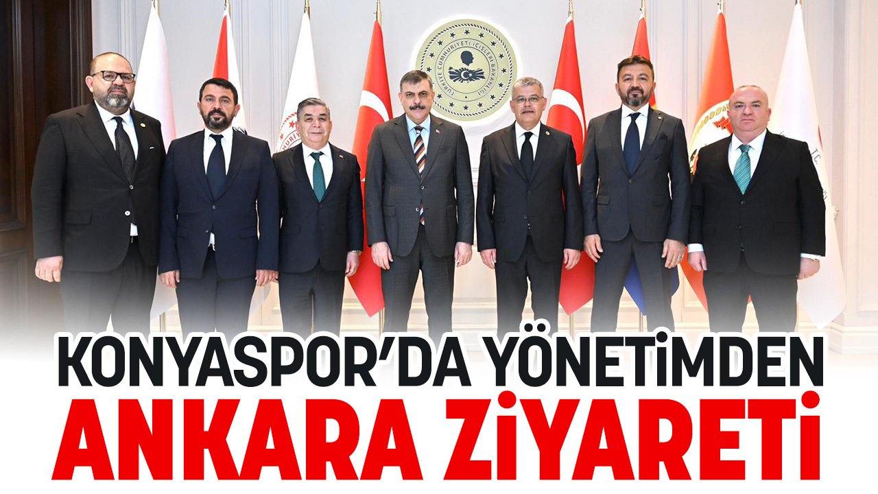 Konyaspor Yönetiminden Ankara Ziyareti