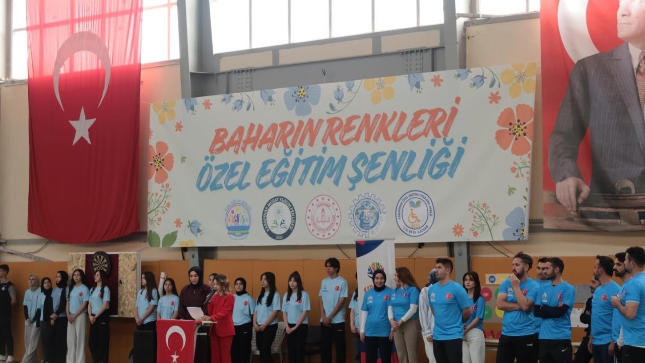 Konya’da "Baharın Renkleri Özel Eğitim Şenliği"