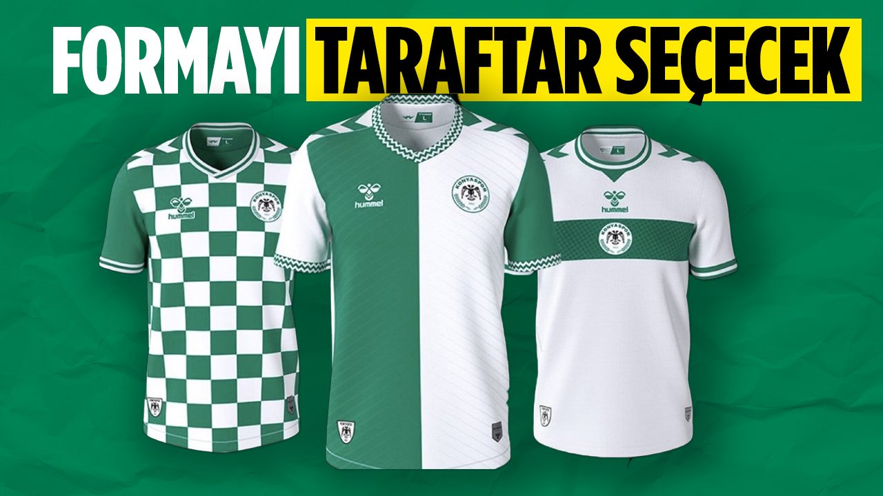 Konyaspor'un yeni sezon formasını taraftarı belirliyor: Anket başlatıldı