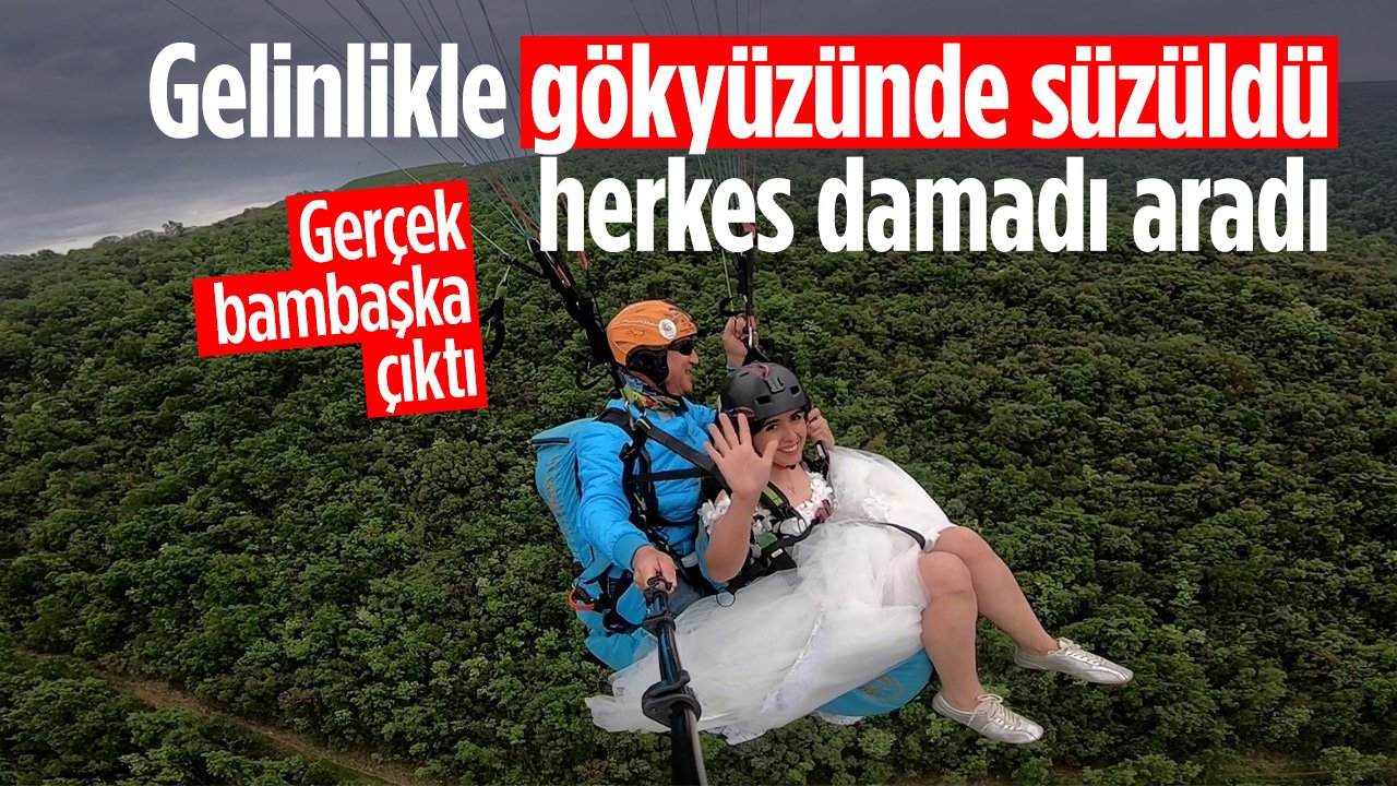 Bursa Semalarında Gelinlikli Yolcu: Görenler Gözlerine İnanamadı