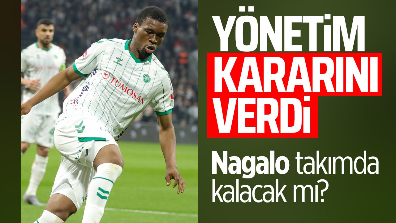 Adama Nagalo Konyaspor'da kalacak mı? Konyaspor yönetimi canlı yayında açıkladı