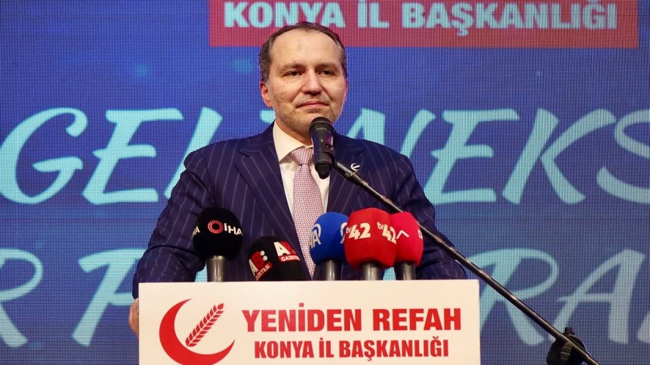 Fatih Erbakan Pazar Günü Konya'ya Geliyor
