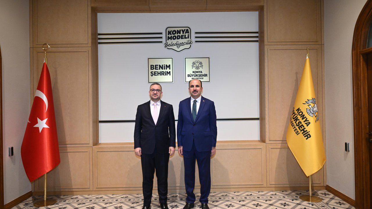 Konya’da ekonomi trafiği: Fatih Karahan Başkan Altay’la bir araya geldi!