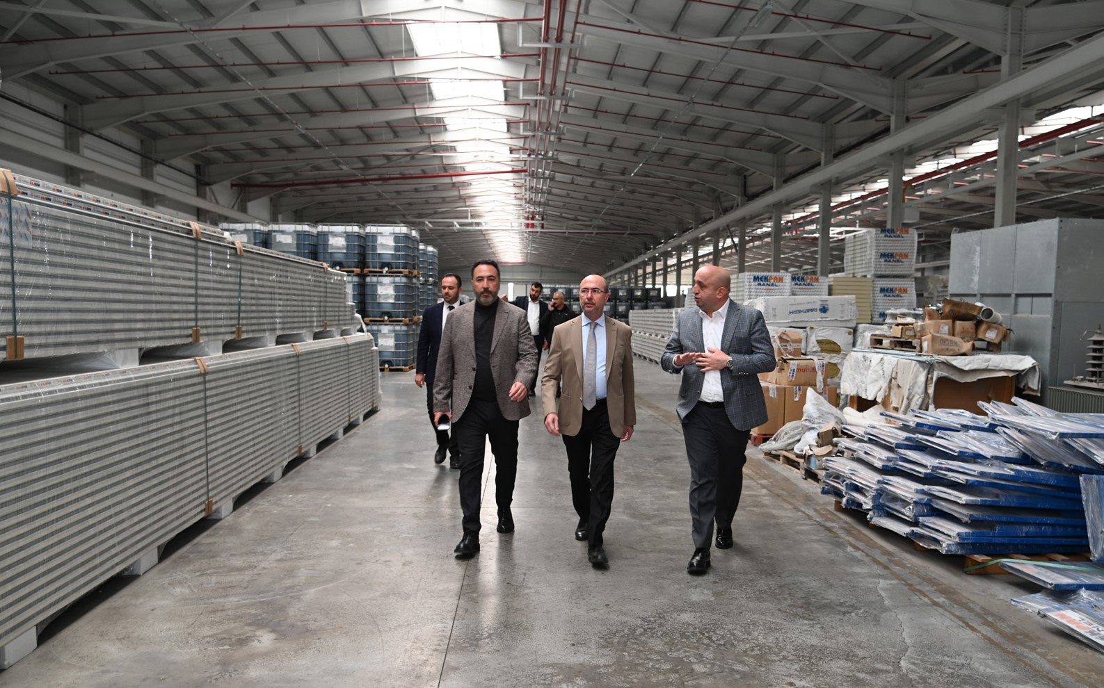 Başkan Pekyatırmacı' dan, Mekpan' a Ziyaret