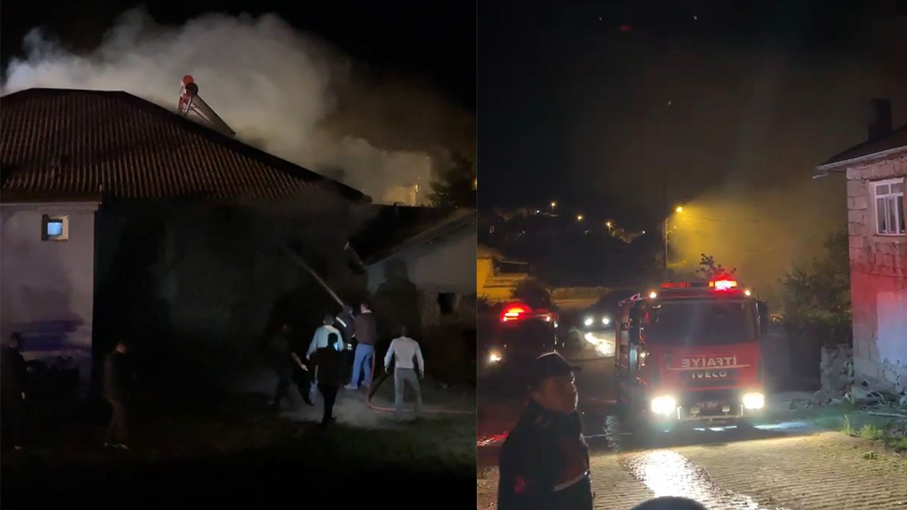 Konya'da korkutan yangın!