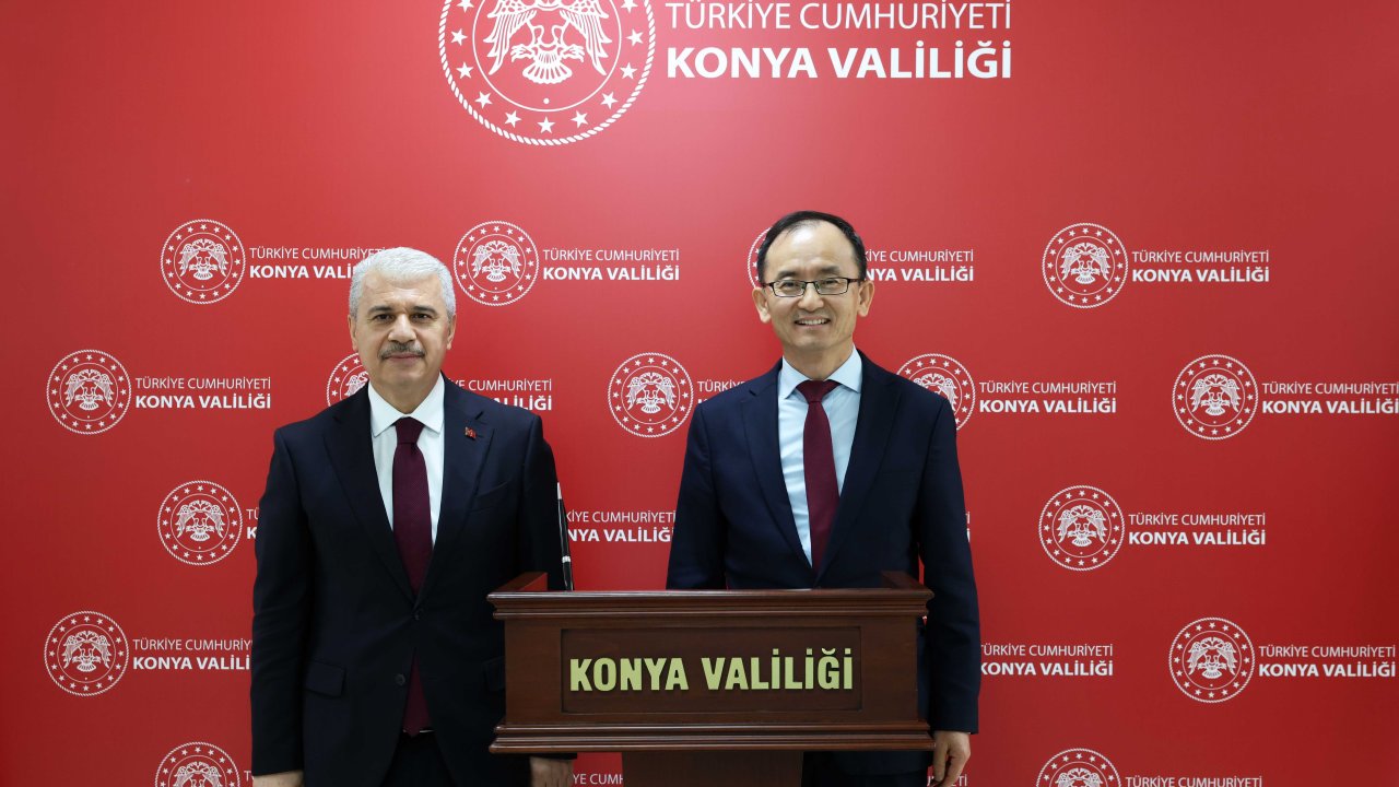 Konya’ya Çin Çıkarması! Büyükelçi Jiang Xuebin’den Önemli Temas