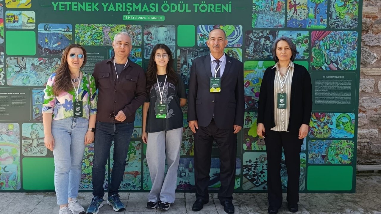 Konyalı Beren Örs'ten yetenek yarışmasında önemli başarı! Türkiye İkincisi oldu