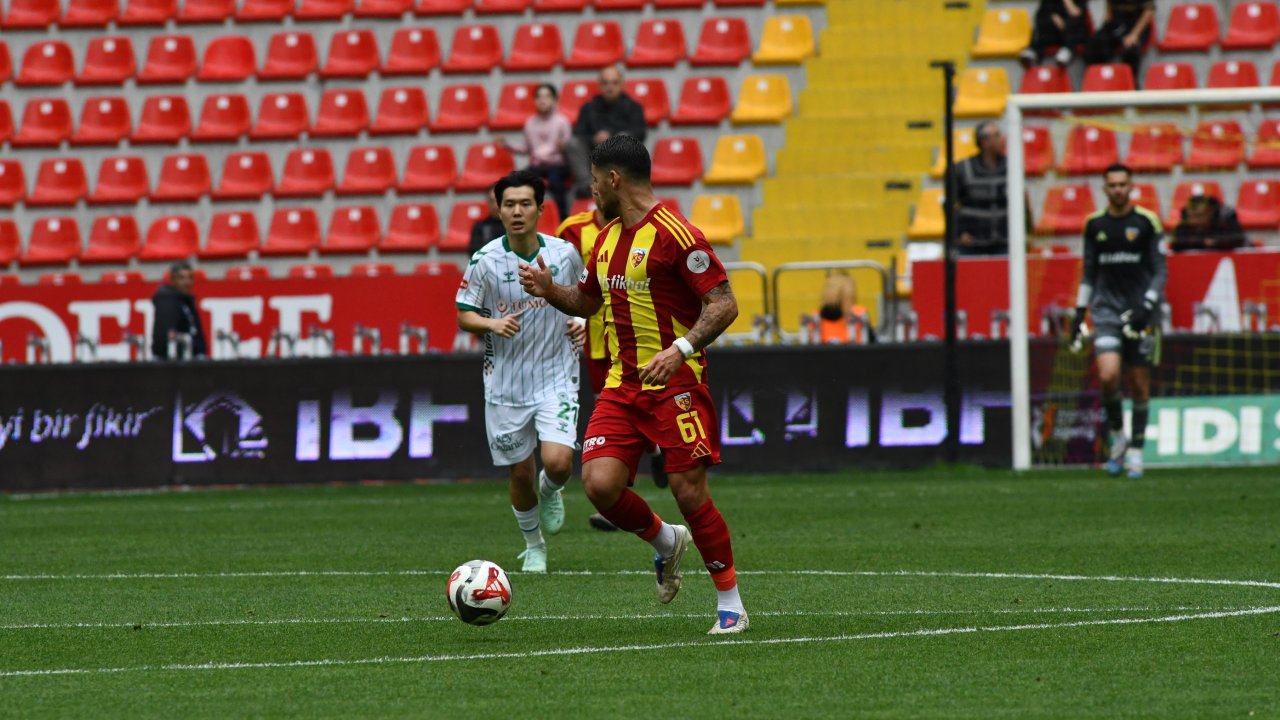 Konyaspor deplasmanda kaybetti: Kayserispor 2-1 Konyaspor