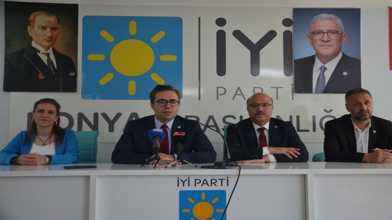 İYİ Parti Genel Başkan Yardımcısı Yılmaz Konya'da konuştu