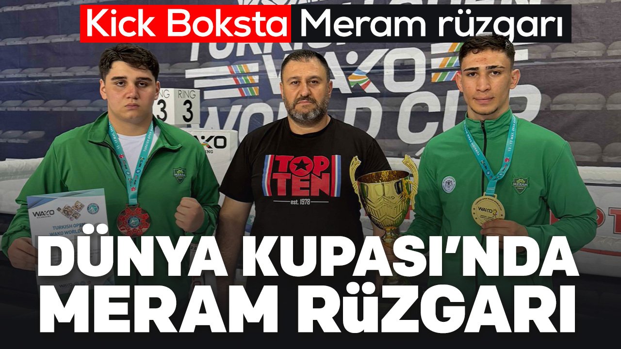 Meram Belediyespor Dünya Kupası’na damga vurdu