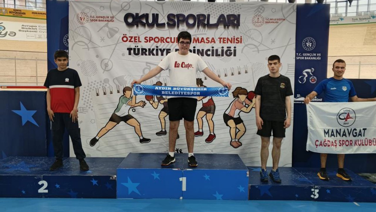 Konya’da büyük gurur! Otizmli sporcular zirveye çıktı