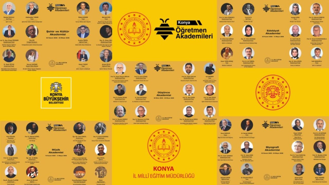 Konya Öğretmen Akademileri’nde Büyük Final! Eğitim Dünyasına İlham Veren Program Tamamlandı!